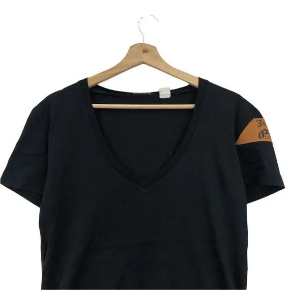 John Galliano Collection JOHN GALLIANO Hand Rebel Tee Shirt V Neck ITALY Size US S / EU 44-46 / 1 - 2 Thumbnail
