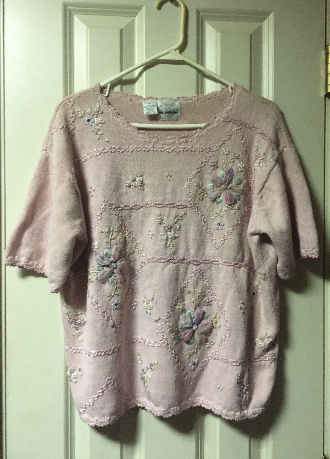 Vintage Vintage TR Bentley Beautiful Pink Women’s Sweater XL Size XL / US 12-14 / IT 48-50 - 1 Thumbnail
