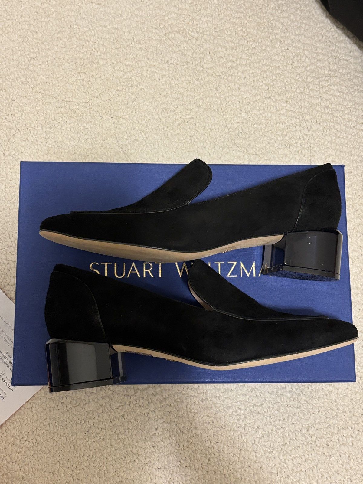 Stuart Weitzman Carmella suede shoes Size US 7 / IT 37 - 3 Thumbnail