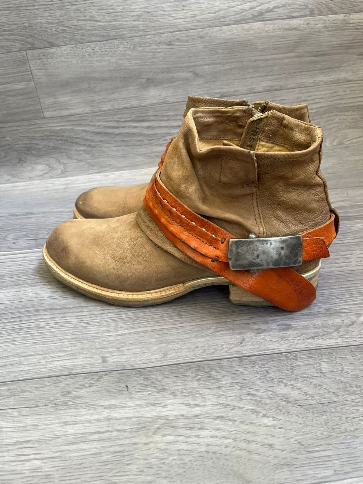 A.S.98 A.S.98 Airstep Avant- Garde Boho Biker Boots Sz41 Size US 8 / EU 41 - 2 Thumbnail