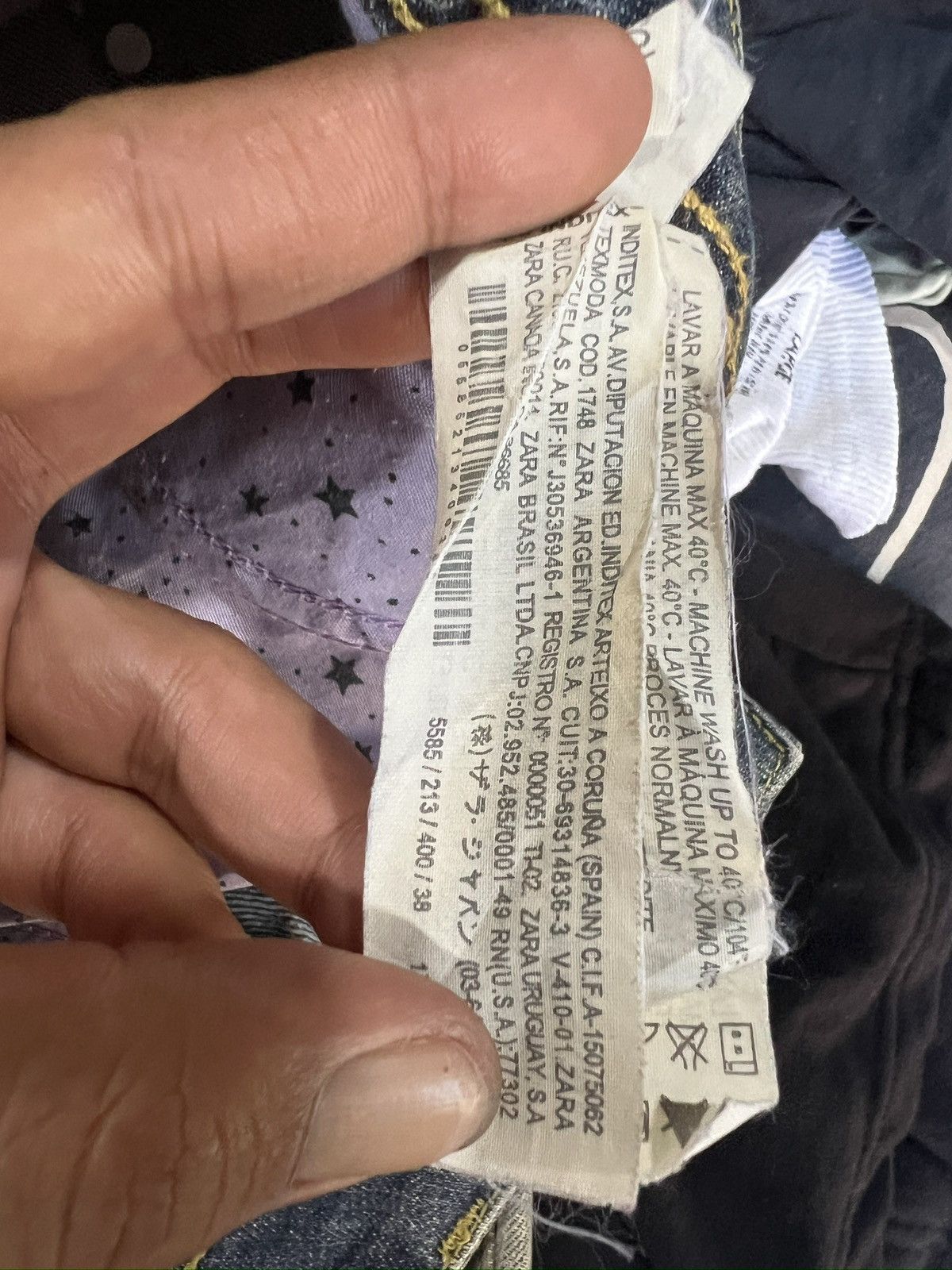 Zara 🔥Zara Distressed Denim Size 31" - 15 Thumbnail