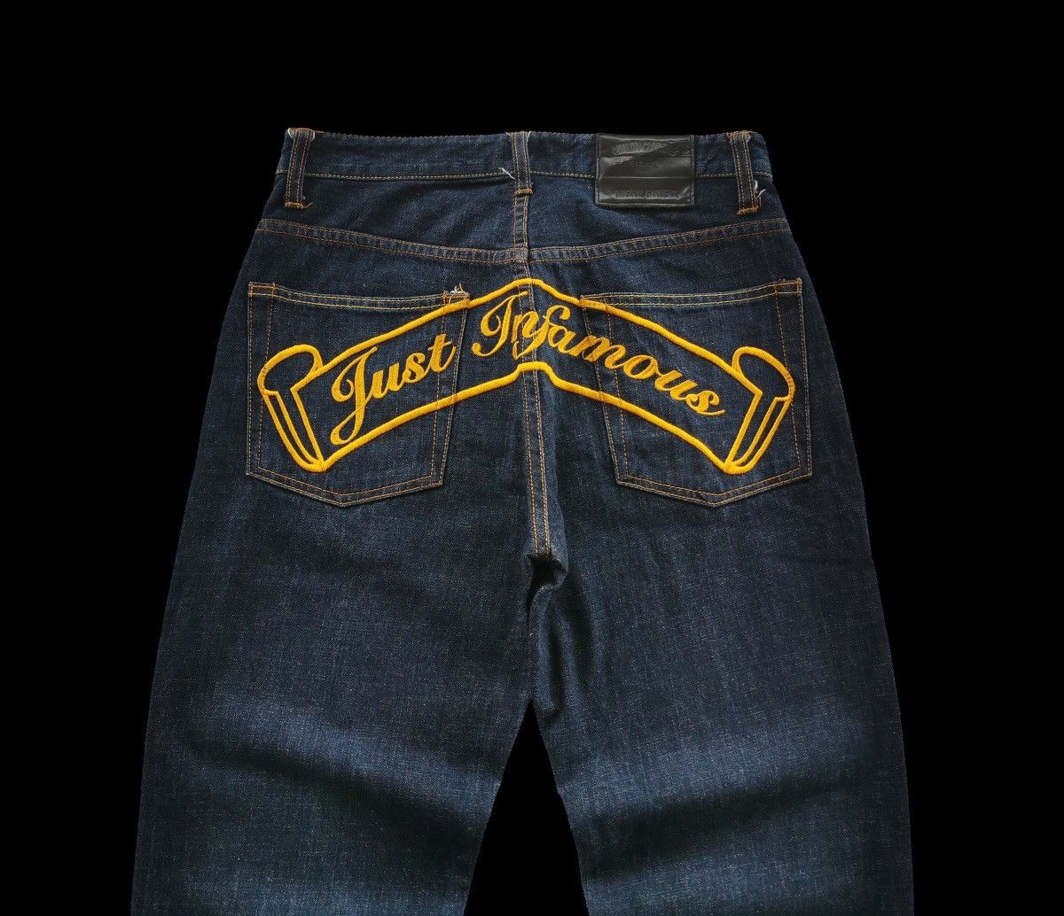Tribal Streetwear Streetwear Ills Denim Washed Blue Grails Size US 31 - 2 Thumbnail