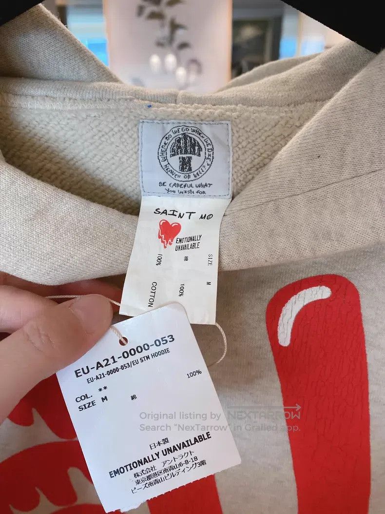 Saint Michael Saint Michael Hoodies Size US S / EU 44-46 / 1 - 2 Thumbnail