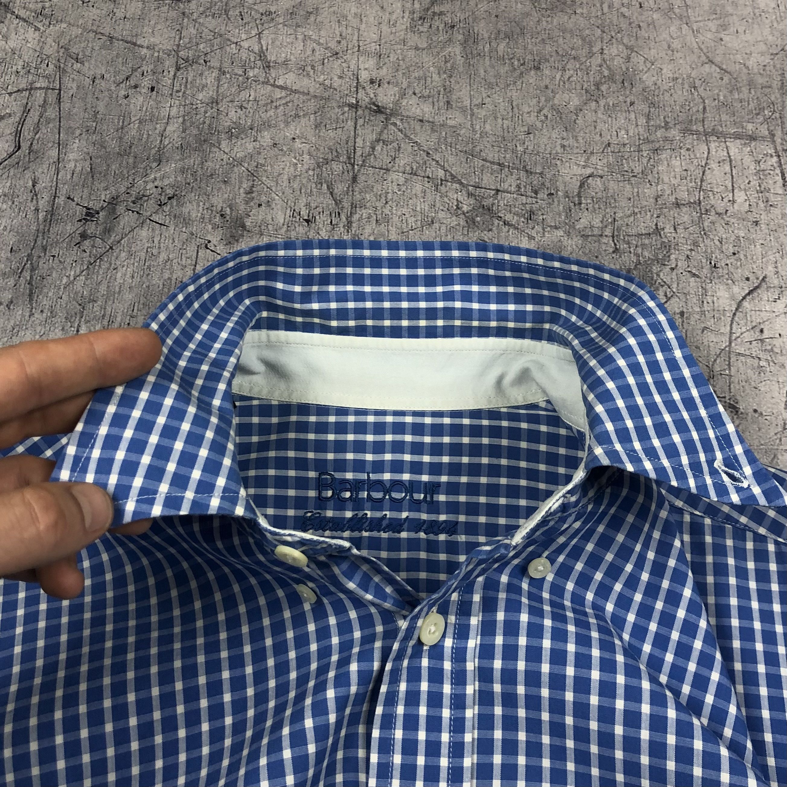 Barbour Barbour Plaid Checkered Shirt Button-Up Size US L / EU 52-54 / 3 - 10 Thumbnail