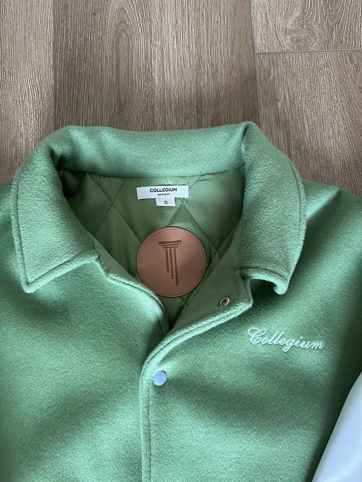 Collegium Collegium Pillar Uniform Varsity Jacket Matcha Size US S / EU 44-46 / 1 - 3 Thumbnail