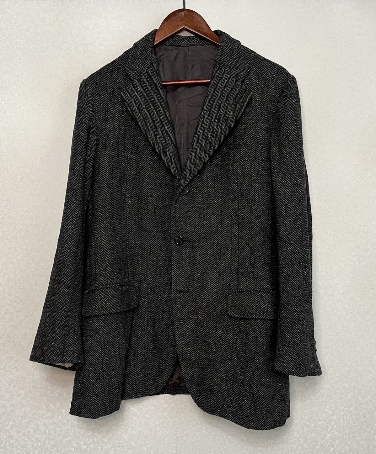 Burberry Vintage Burberrys wool classic blazer jacket Size 48R - 1 Thumbnail