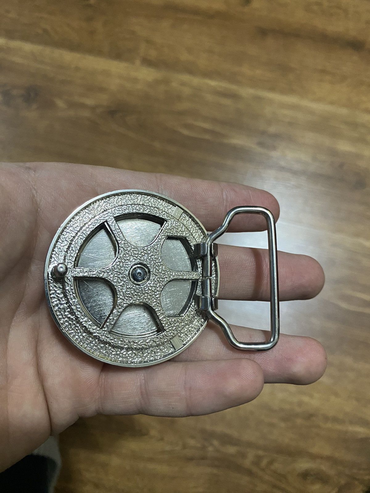 Vintage 🔥RARE VINTAGE RAP LA SPINNER ROTATING Buckle Belt🔥 Size ONE SIZE - 9 Thumbnail