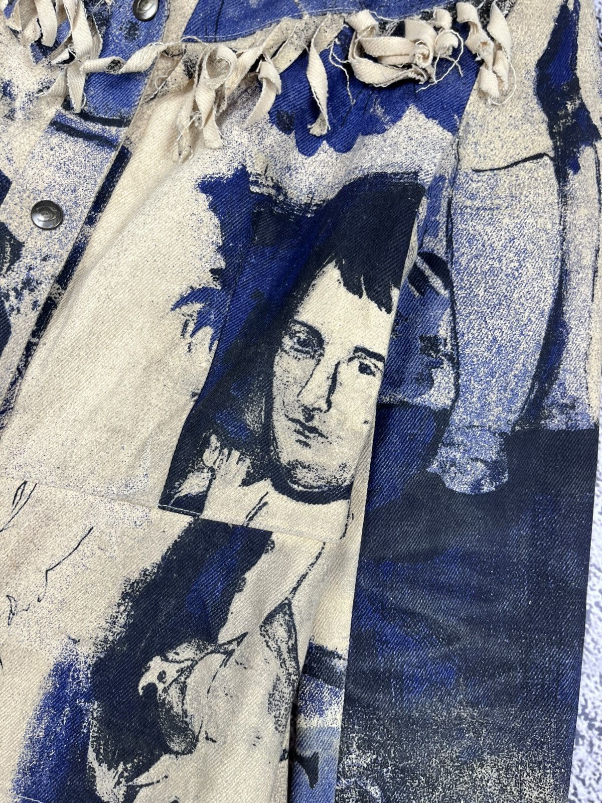 Roberto Cavalli Vintage Renaissance Roberto Cavalli Napoleon Denim Jacket Size XS / US 0-2 / IT 36-38 - 4 Thumbnail