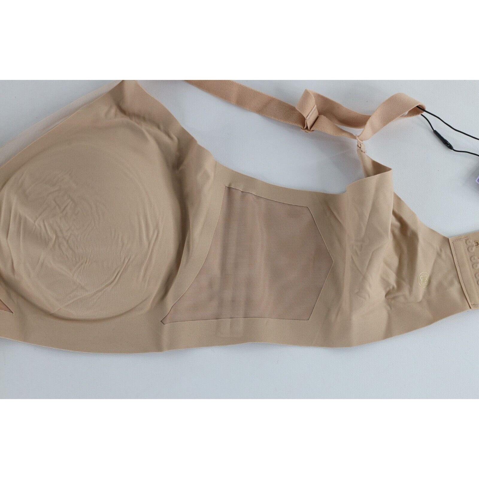 Vintage New Honeylove Crossover Wire Free Shapewear Bra Nude Beige Size ONE SIZE - 3 Thumbnail