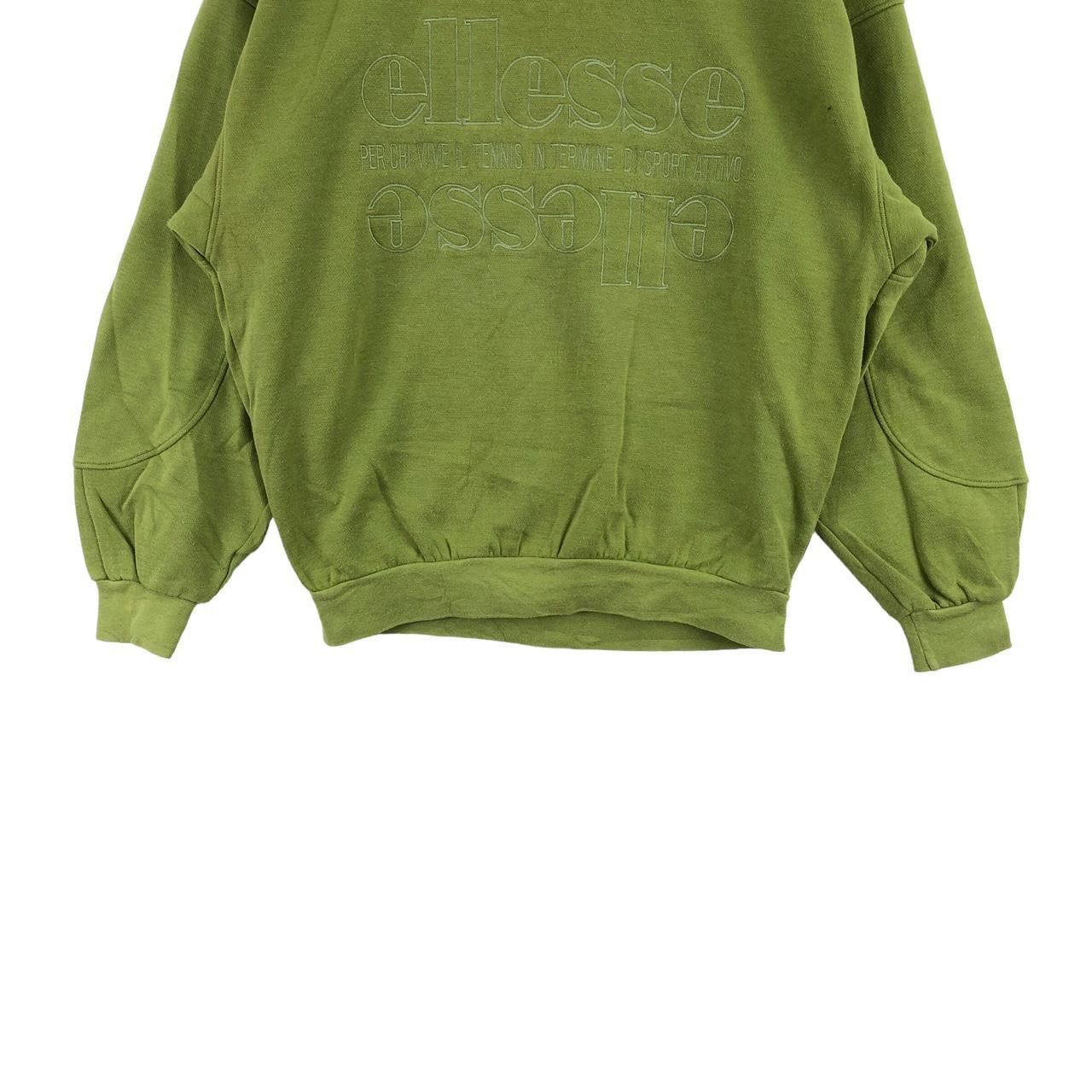 Ellesse Vintage ELLESSE ITALIA TENNIS Embroidered Sweatshirt Sweater Size M / US 6-8 / IT 42-44 - 4 Thumbnail
