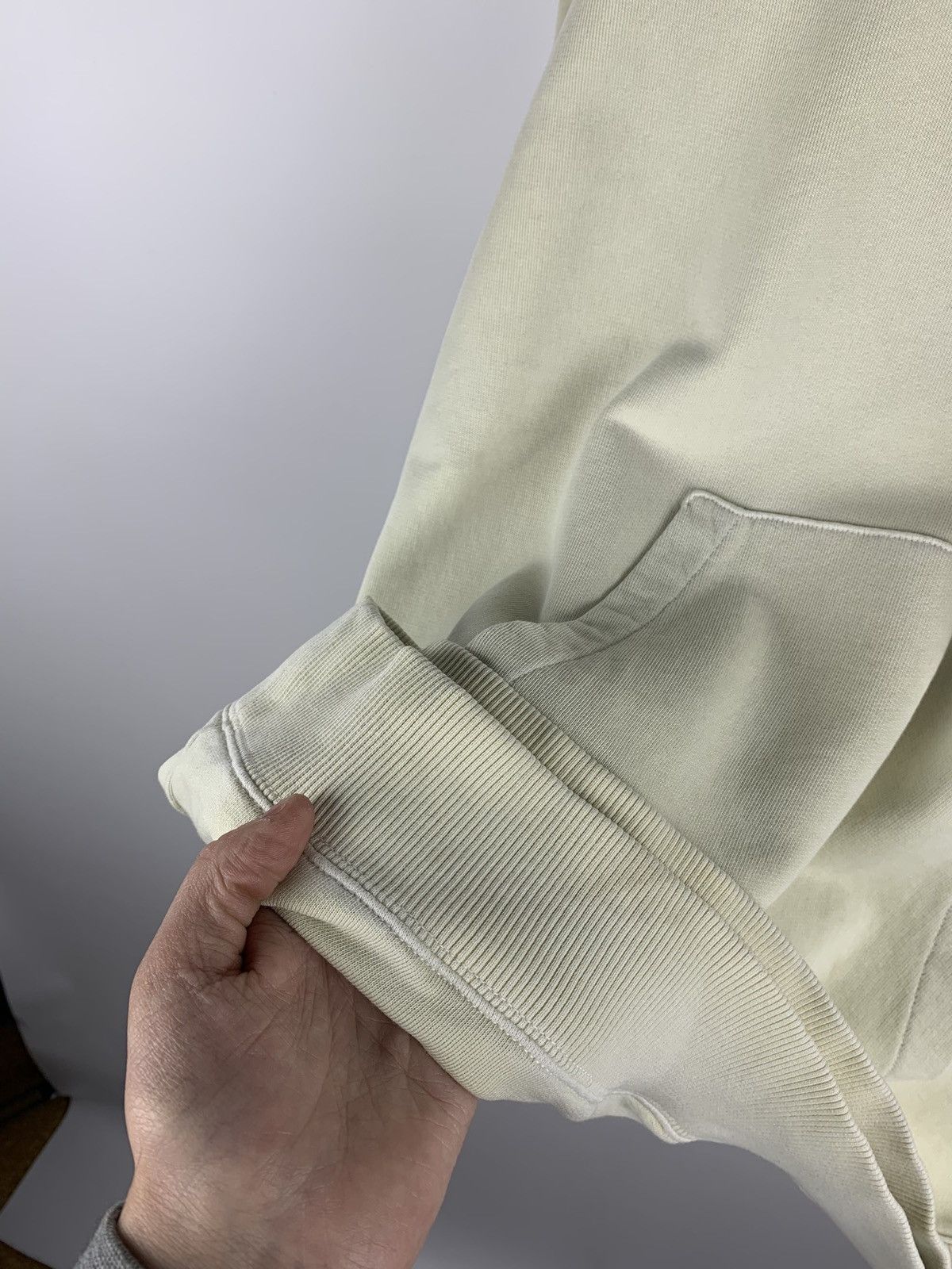 Saint Laurent Paris Saint Laurent Paris Hoodie Men’s Size M Cream Size US M / EU 48-50 / 2 - 20 Thumbnail