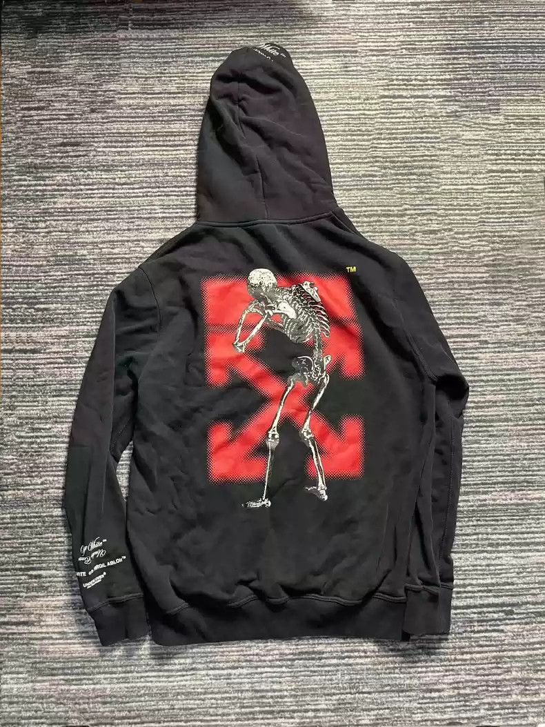 Undercover OFF-WHITE x Undercover two-sided skeleton hoodie Size US L / EU 52-54 / 3 - 2 Thumbnail