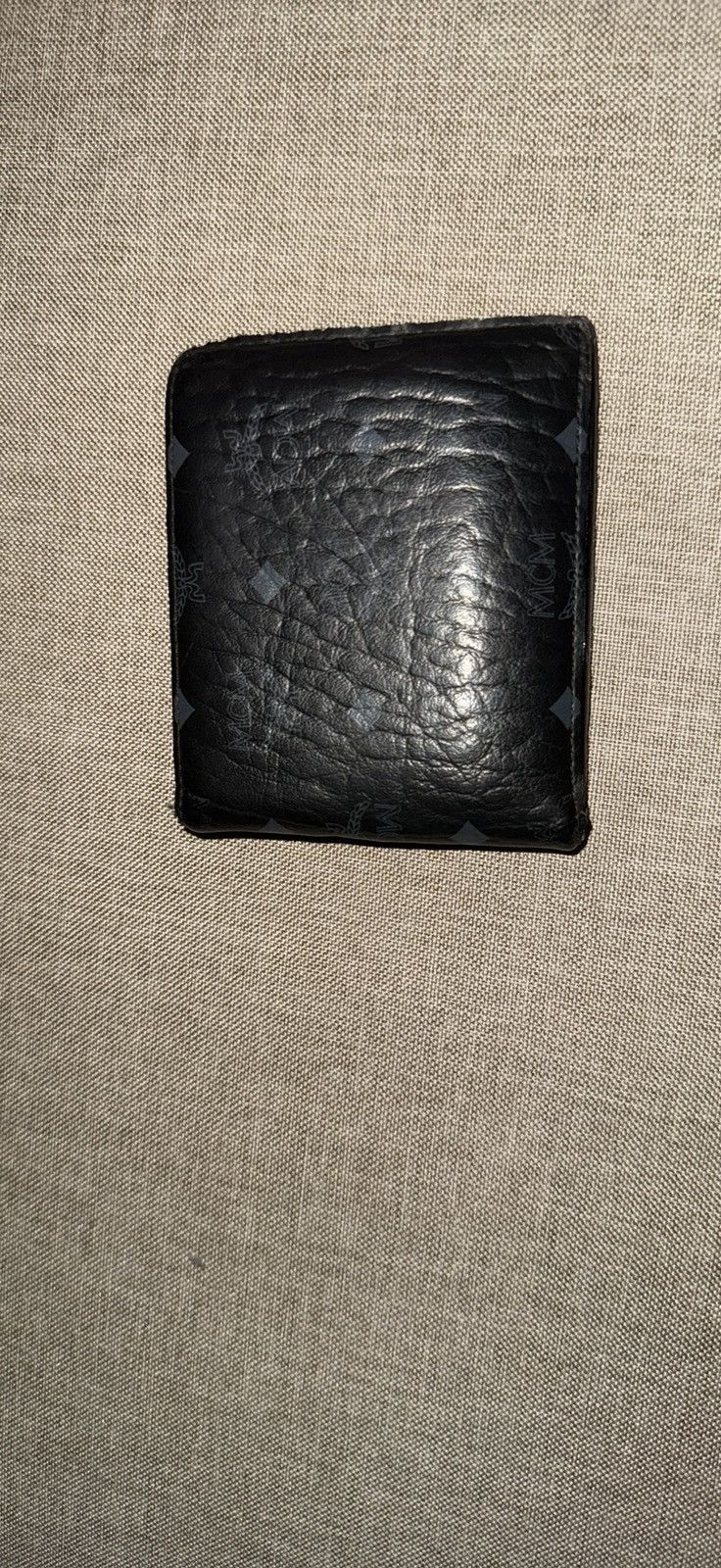MCM Men’s MCM Bifold Wallet Black Visetos Size ONE SIZE - 2 Thumbnail