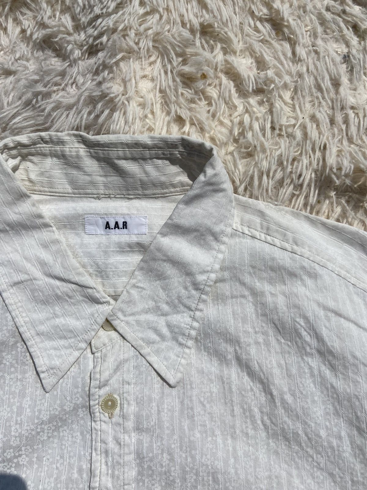Yohji Yamamoto Yohji Yamamoto A.A.R Floral Button Up Shirt Size US XL / EU 56 / 4 - 3 Thumbnail