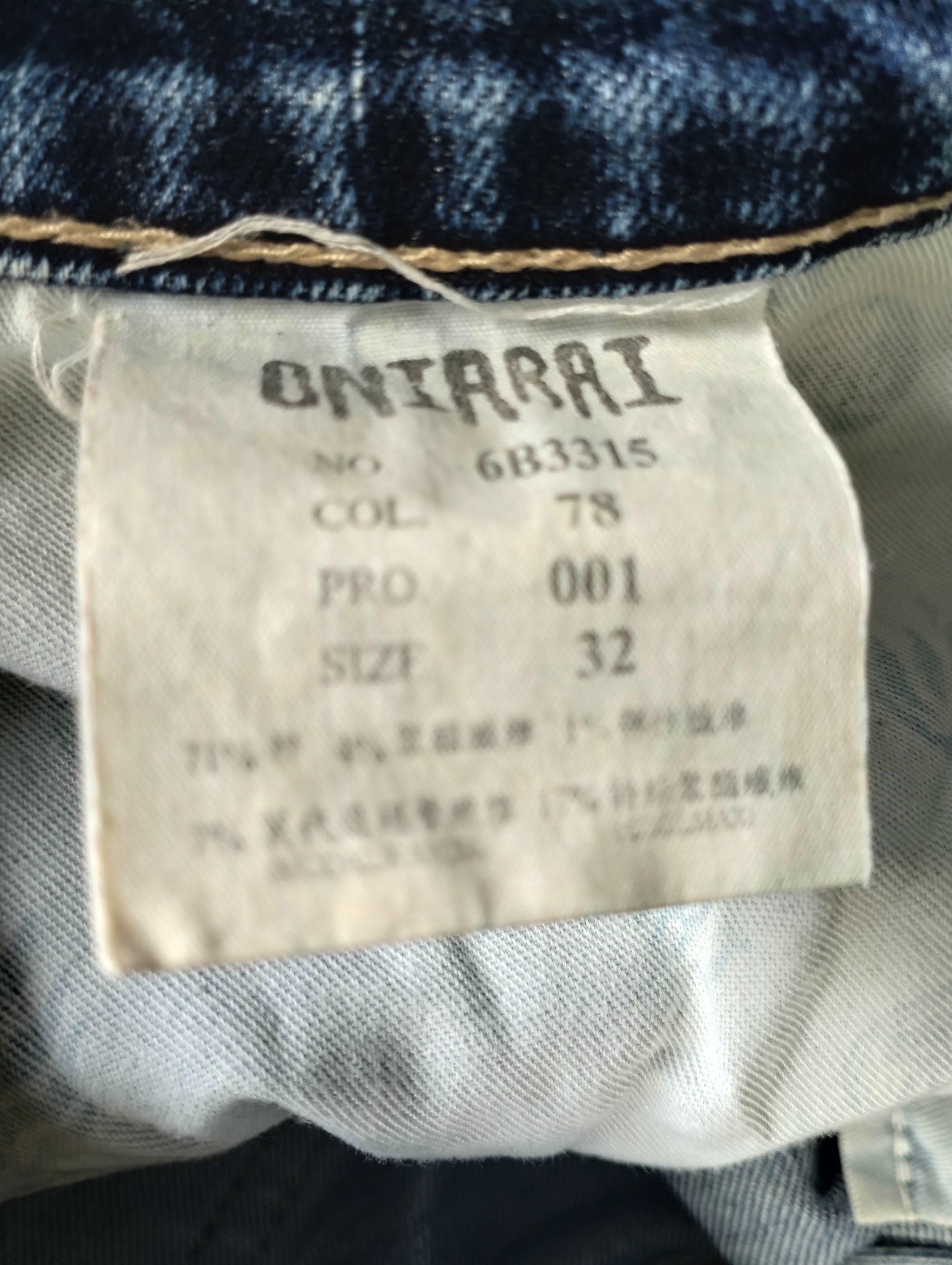 Japanese Brand Oniarai jeans Size US 32 / EU 48 - 8 Thumbnail