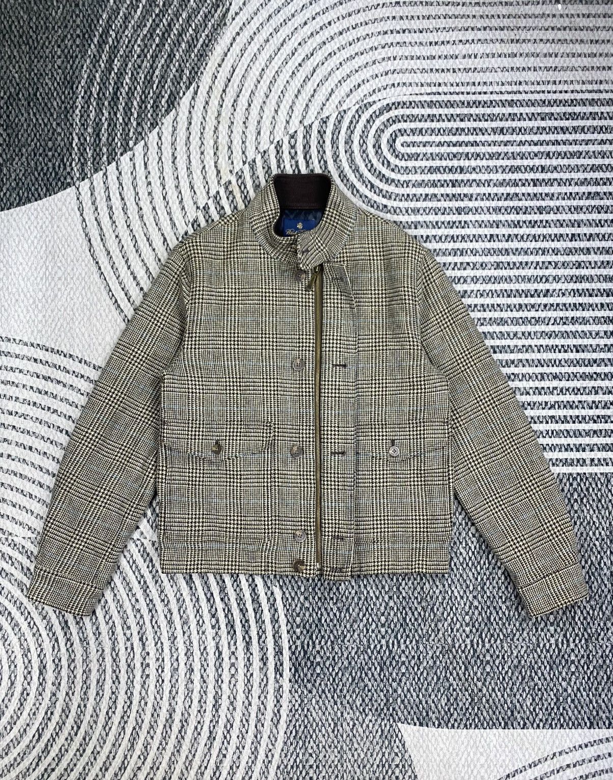 Brooks Brothers Vintage Brooks Brothers Plaid Wool Zipper Jacket Size US M / EU 48-50 / 2 - 5 Thumbnail