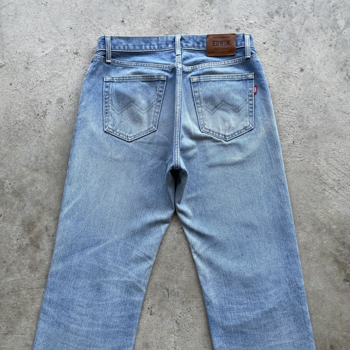 Edwin W32x31 Vintage Edwin 403 Japan Jeans Lightwashed Denim Pants Size US 32 / EU 48 - 9 Thumbnail