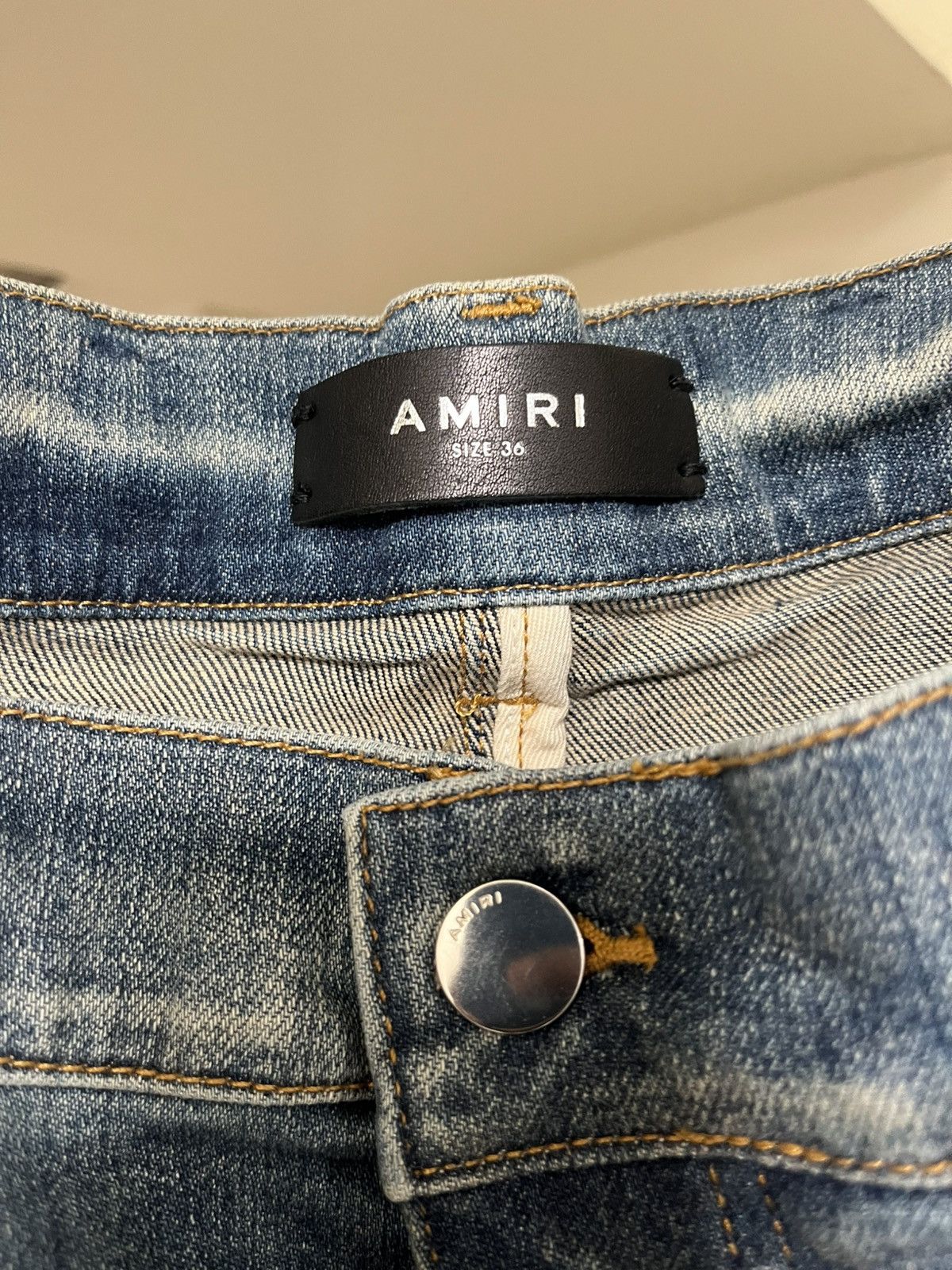 Amiri Amiri Core Logo Jean Sz 36 Size US 36 / EU 52 - 4 Thumbnail