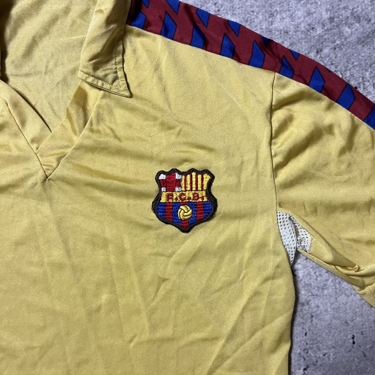 Other FC Barcelona Meyba 80s training soccer jersey retro vintage Size US S / EU 44-46 / 1 - 5 Thumbnail