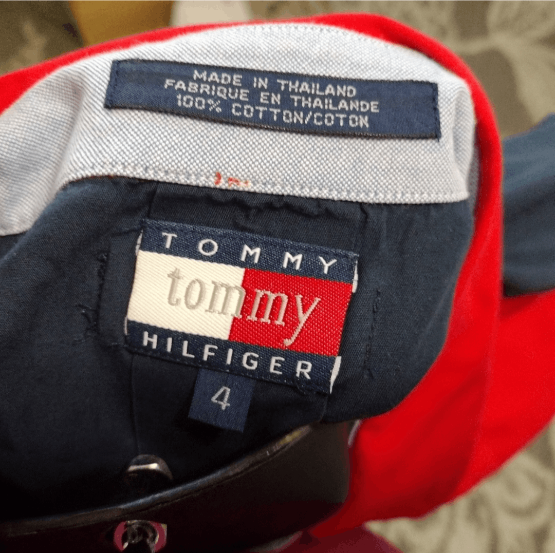 Tommy Hilfiger 90s Tommy Hilfiger color block shirt Size S / US 4 / IT 40 - 2 Thumbnail