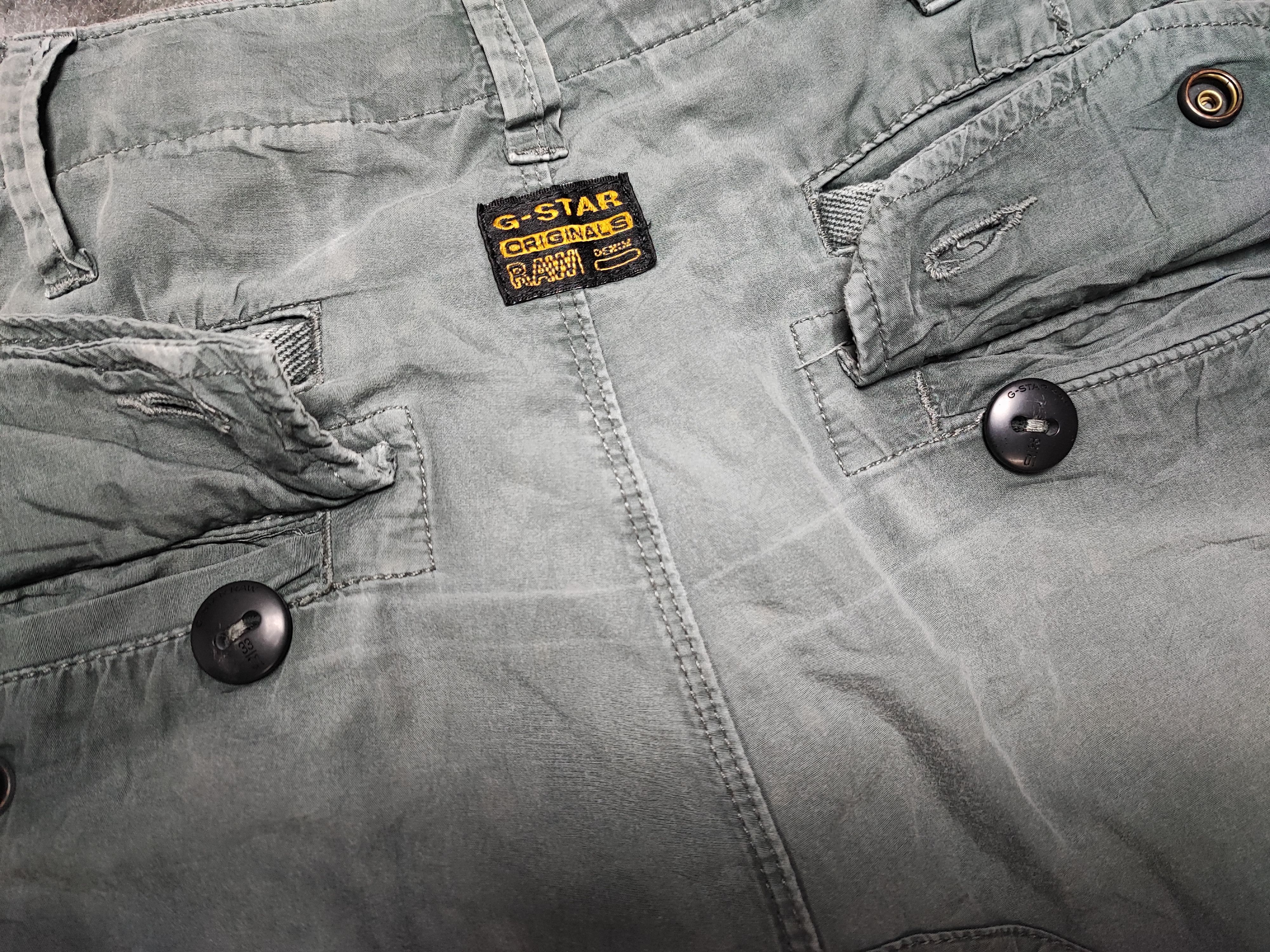 G-Star G Star Raw Cargo Shorts Prison Style Size US 40 / EU 56 - 9 Thumbnail