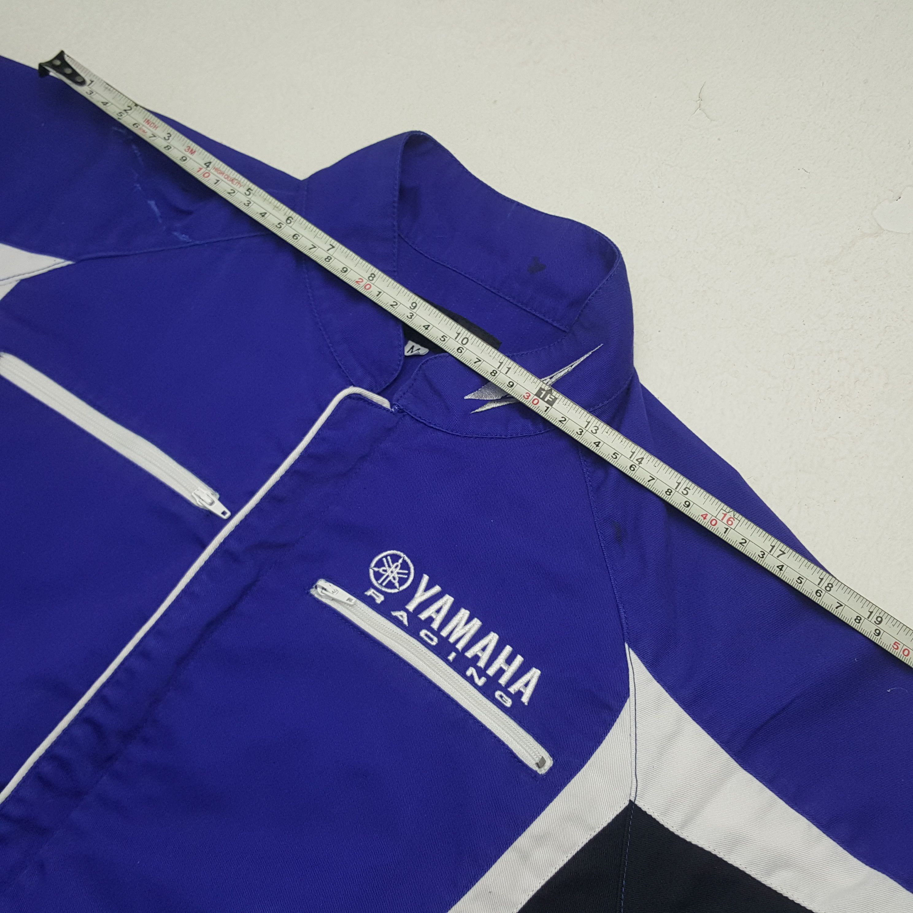 Japanese Brand × Vintage × Yamaha Vintage Yamaha Racing Sport Coverall Jumpsuit Jacket Size US M / EU 48-50 / 2 - 10 Thumbnail