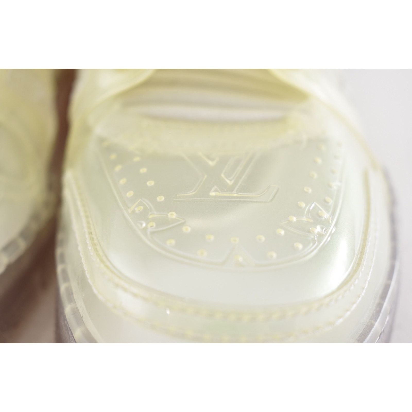 Louis Vuitton Louis Vuitton Transparent Clear PVC Logo Low Top Trainer Size US 9 / EU 42 - 14 Thumbnail