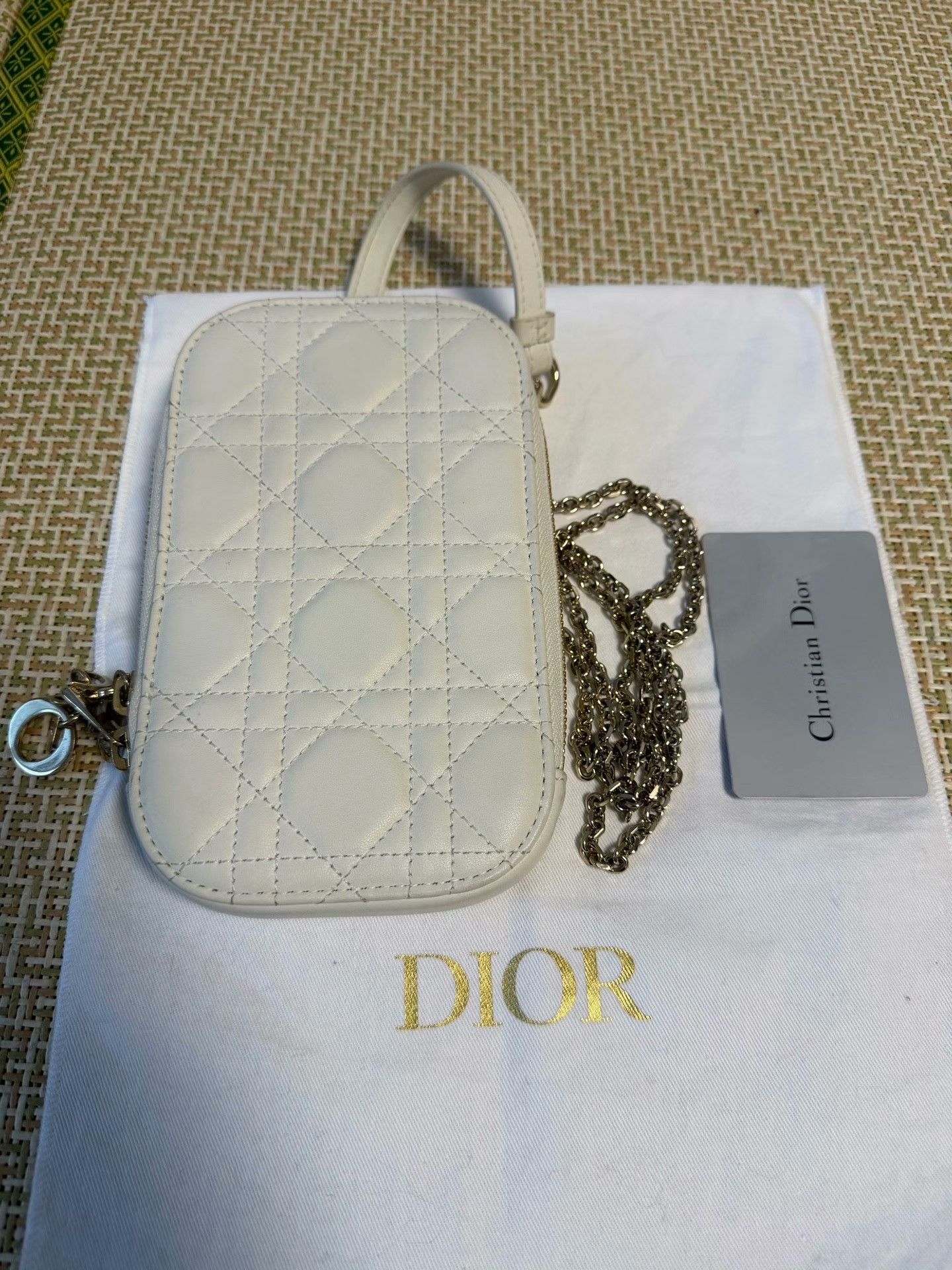 Dior Dior Plaid White Hoodie 39 Men Size US M / EU 48-50 / 2 - 1 Thumbnail