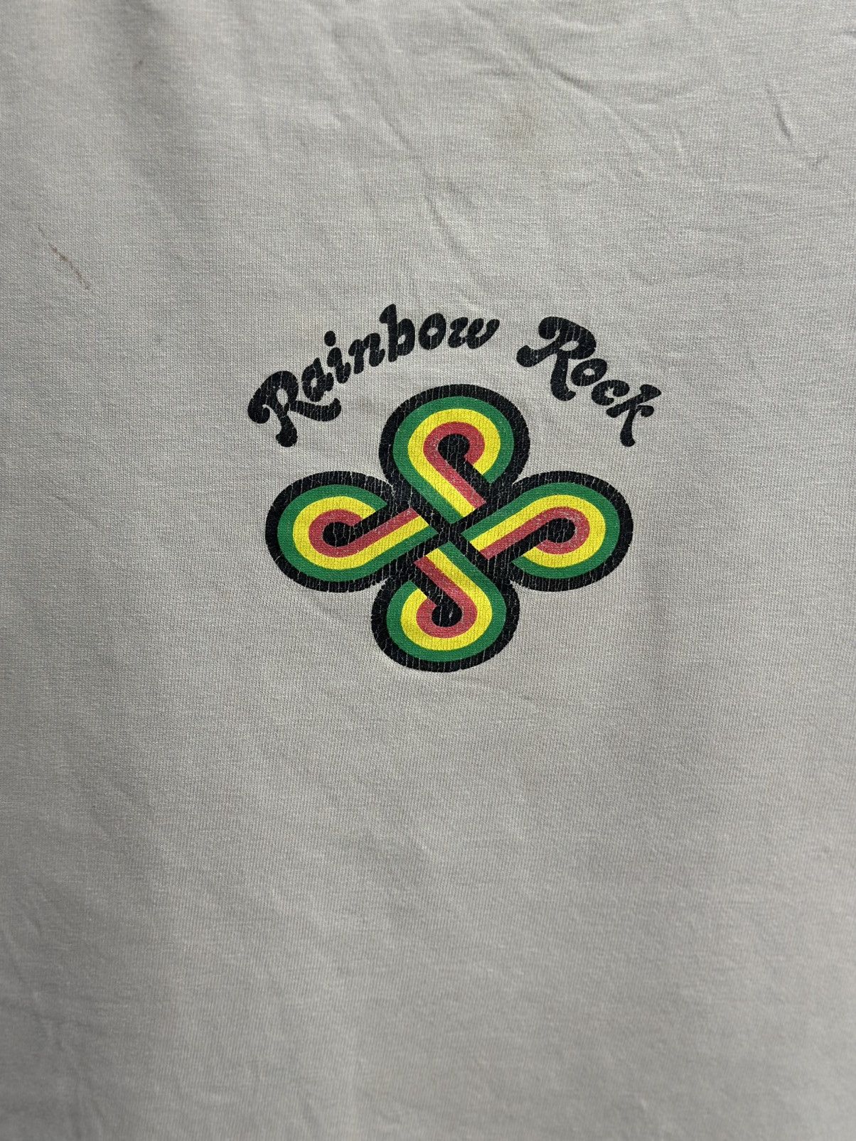 Rainbow × Vintage Vintage Rainbow Rock Faded Tee Size US XL / EU 56 / 4 - 2 Thumbnail