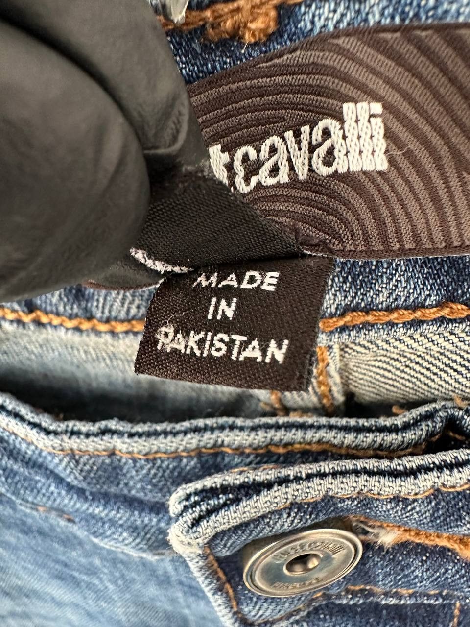 Just Cavalli Just Cavalli Denim Pants Distressed Jeans Blue Slimming Size US 33 - 16 Thumbnail