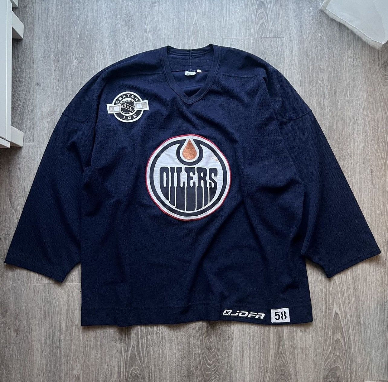 Vintage Edmonton oilers ccm Hockey Jersey team canada Size US XL / EU 56 / 4 - 2 Thumbnail