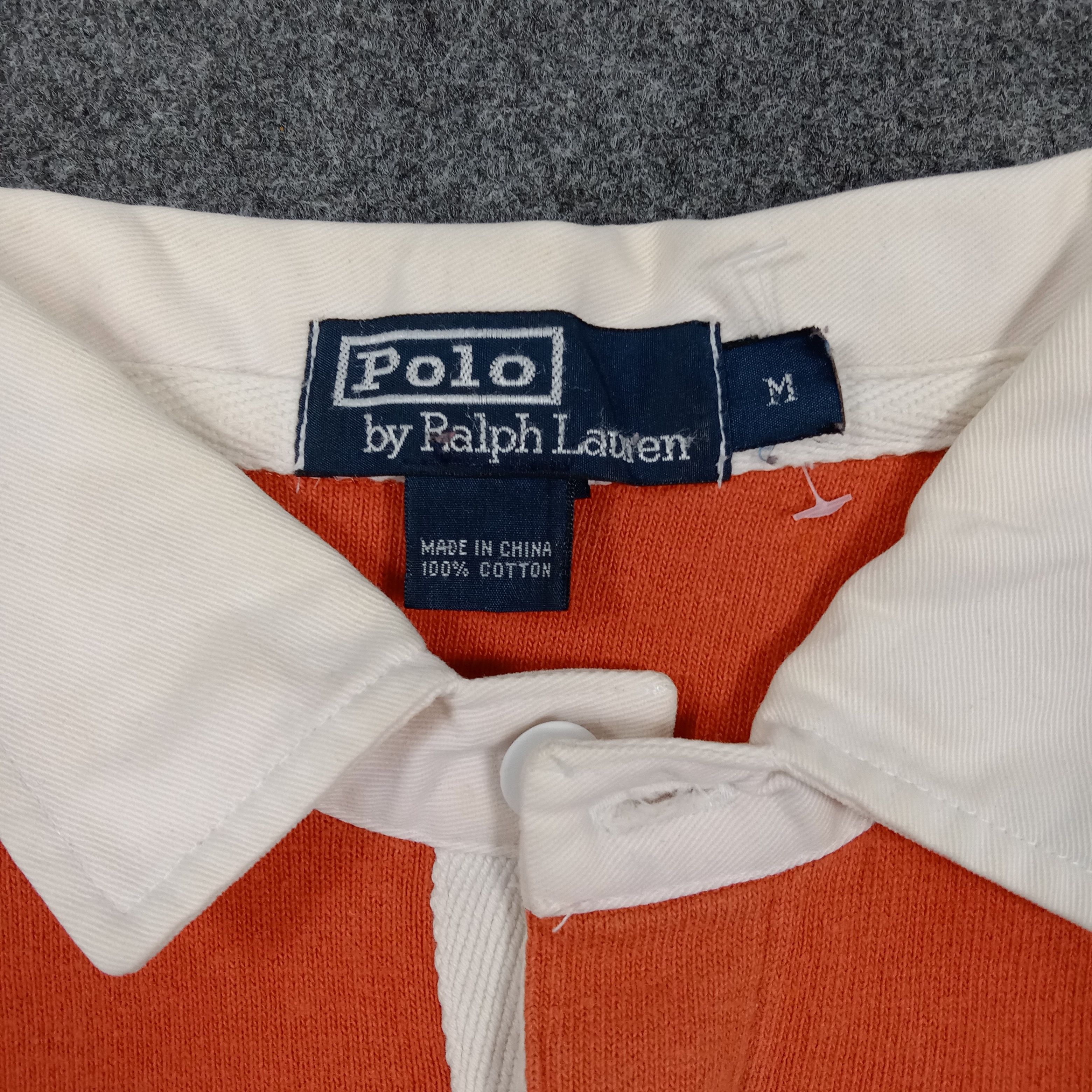 Polo Ralph Lauren Polo Ralph Lauren Rugby Shirt Striped E1A15 Size US L / EU 52-54 / 3 - 4 Thumbnail