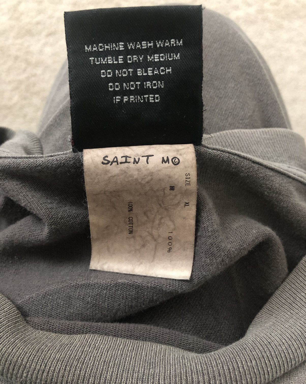 Saint Michael Saint Michael “Bjork” Logo Tee Size US XL / EU 56 / 4 - 4 Thumbnail