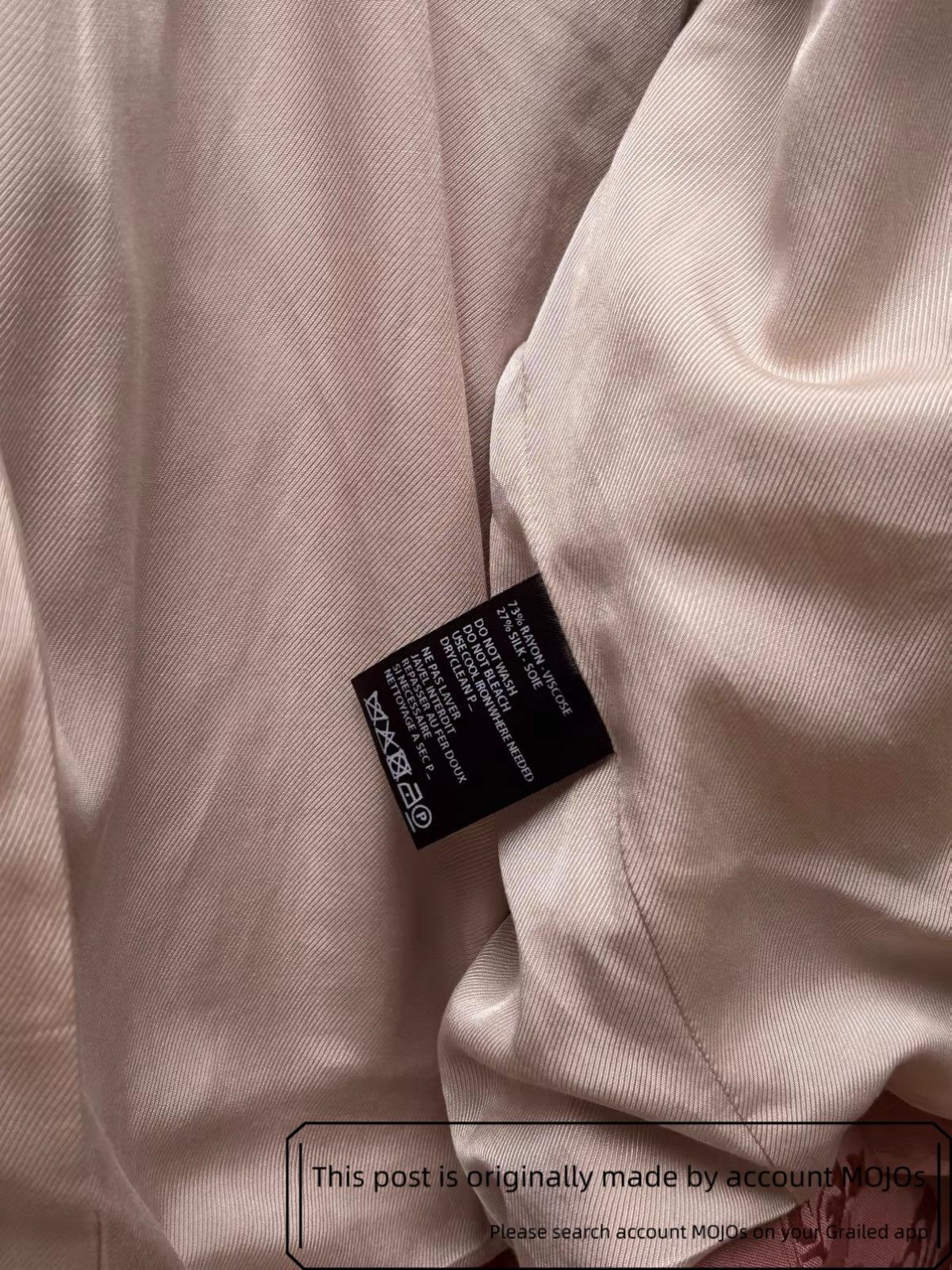 Ann Demeulemeester Sz 42 Ann Demeulemeester 19AW Light Pink Flower Blazer mojos Size US XS / EU 42 / 0 - 7 Thumbnail