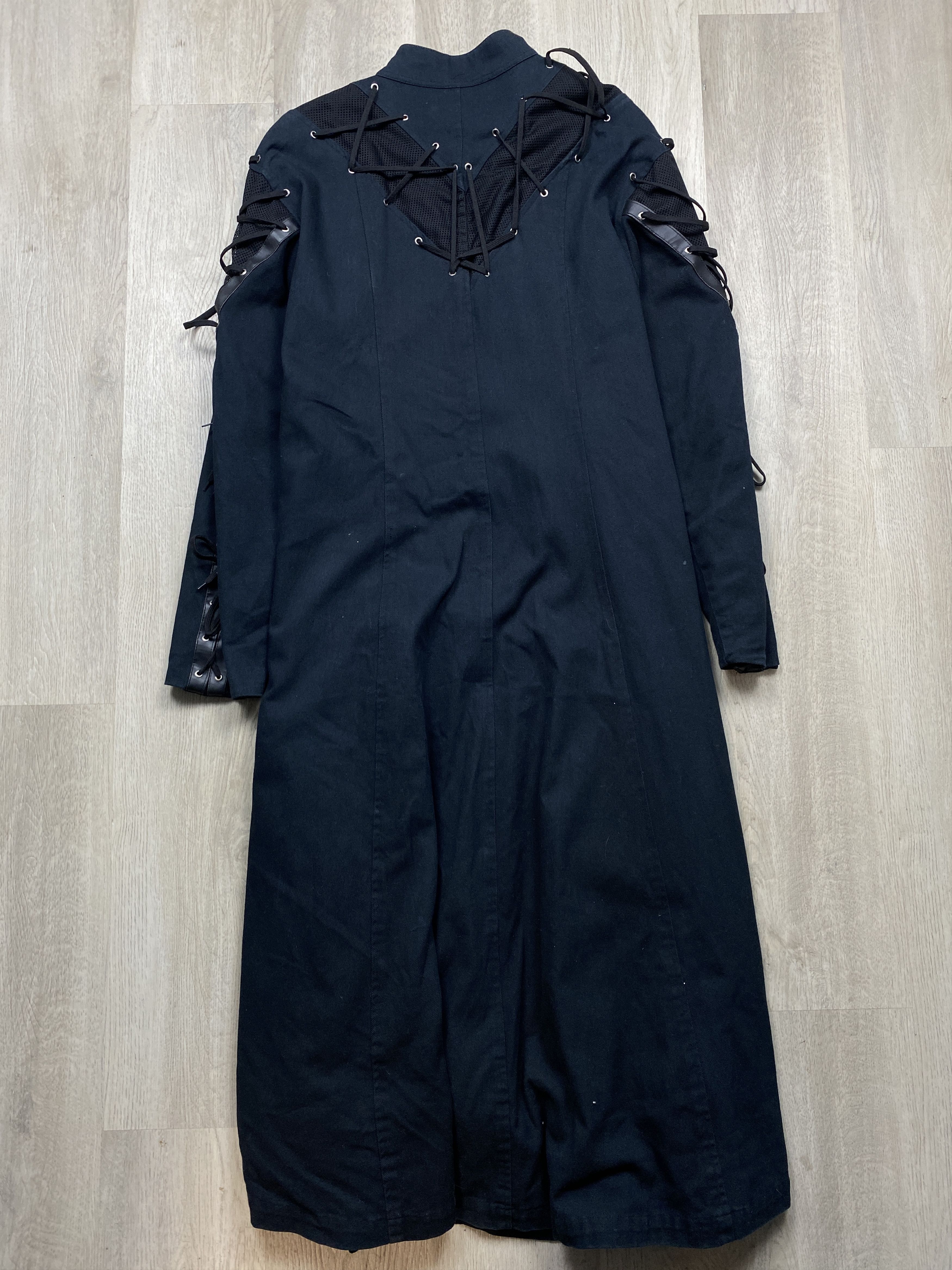 Seditionaries S.D.L. Rave Bondage Cyber Goth Trench Coat Y2K SDL Size US XL / EU 56 / 4 - 7 Thumbnail