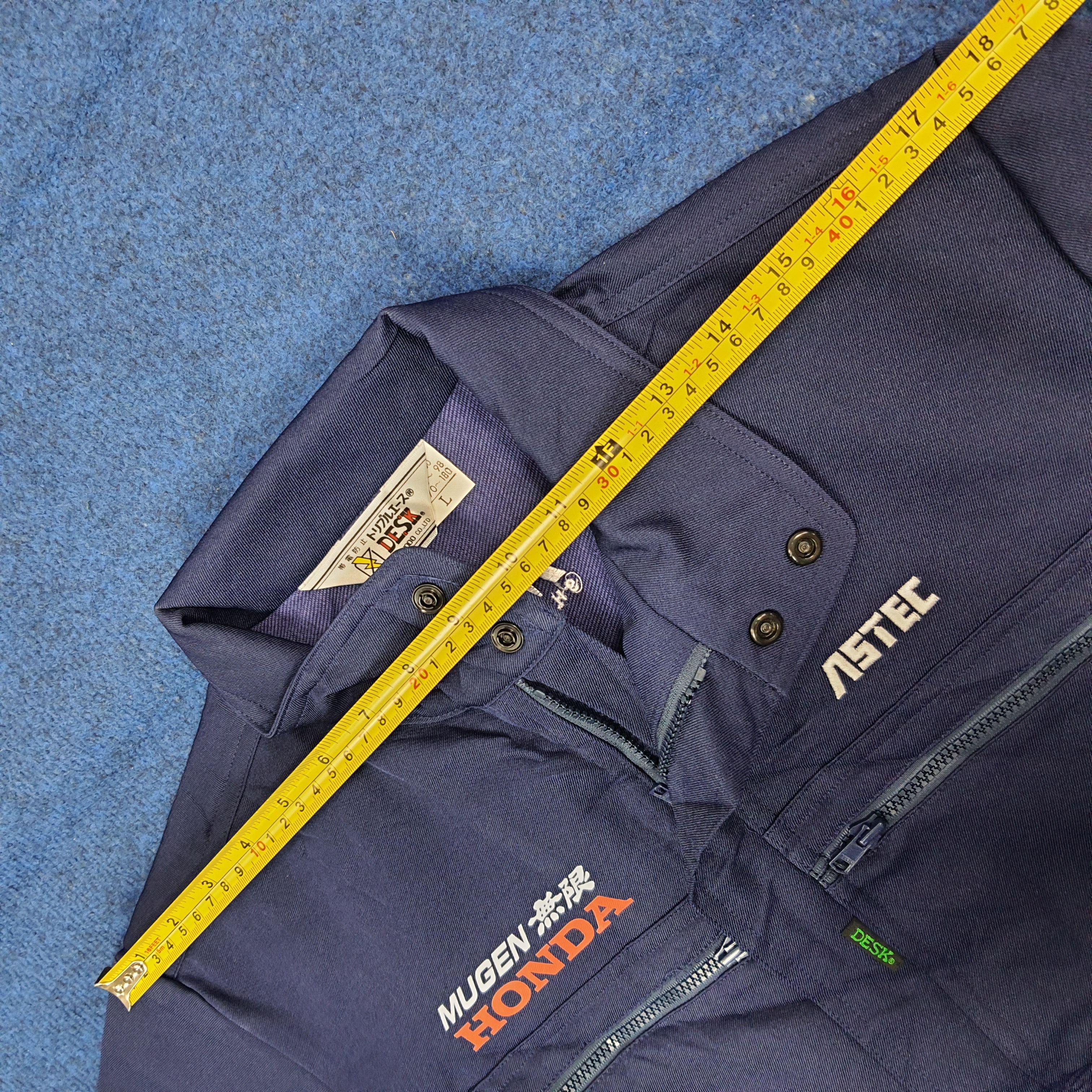 Japanese Brand Vintage Mugen Honda Motorsports Custom Logo Jacket C277N8 Size US M / EU 48-50 / 2 - 9 Thumbnail
