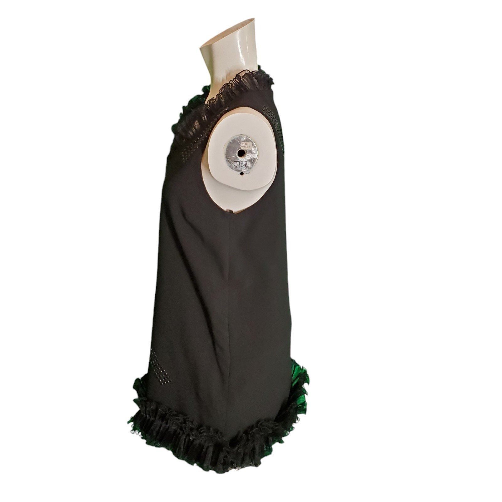 Christopher Kane Christopher Kane Embellished Ruffled Sleevless Party Sheath Size M / US 6-8 / IT 42-44 - 4 Thumbnail
