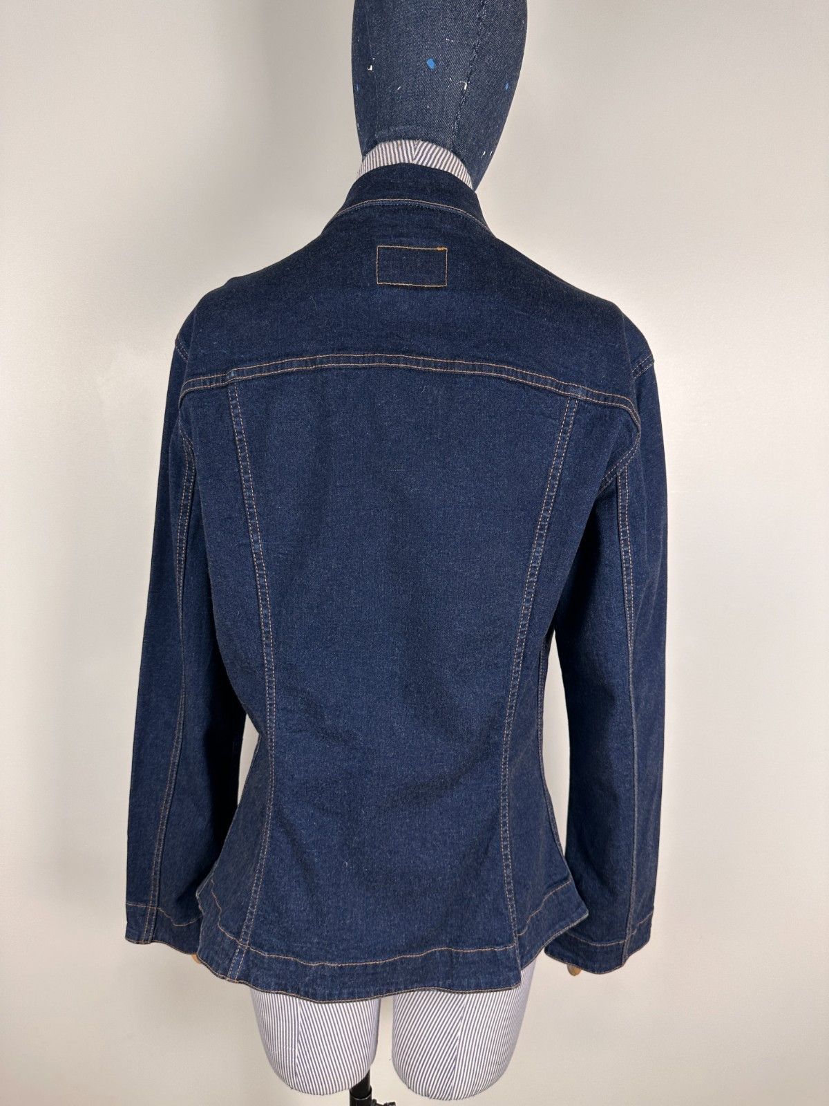 Levi's Womens Levis Denim Jacket 73580 Navy Jeans Size L Size L / US 10 / IT 46 - 5 Thumbnail