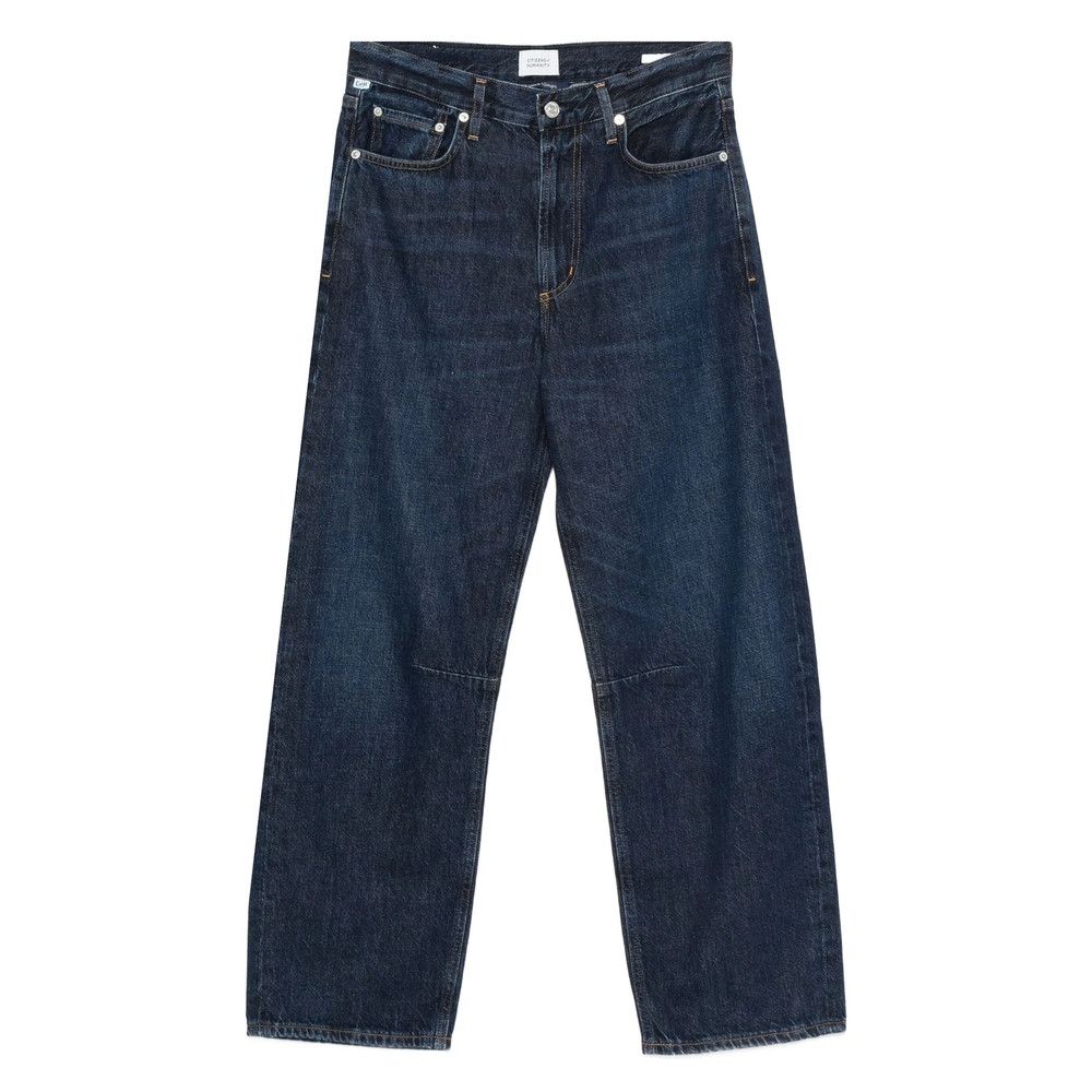 Citizens Of Humanity Citizens Of Humanity BLUE Denim - Wide-Leg Jeans Size 28" / US 6 / IT 42 - 1 Thumbnail
