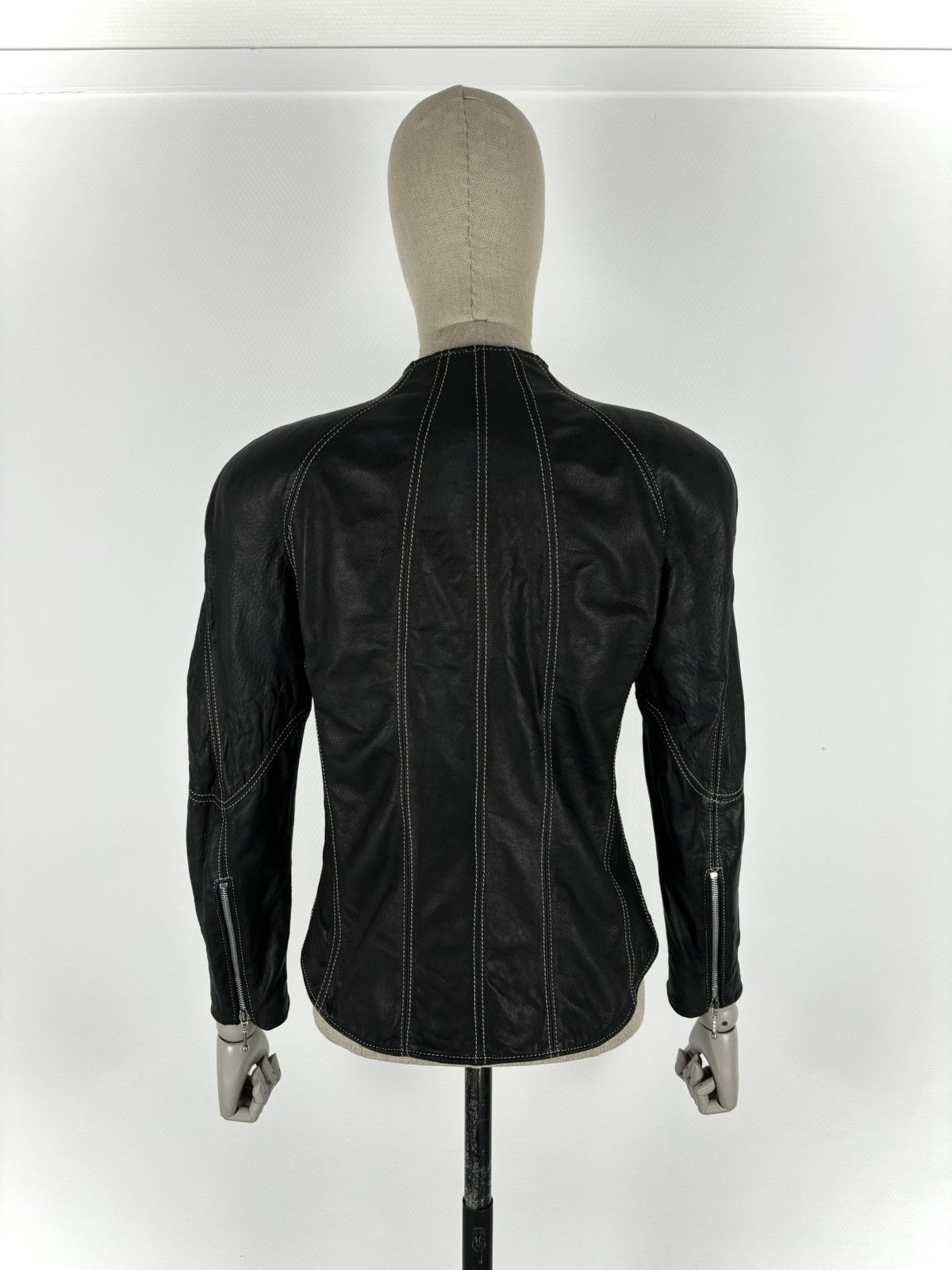 Other VTG NORTHBOUND LEATHER 6000 Contoured Canada BDSM Full-Zip Jacket Bomber 12 Size M / US 6-8 / IT 42-44 - 4 Thumbnail