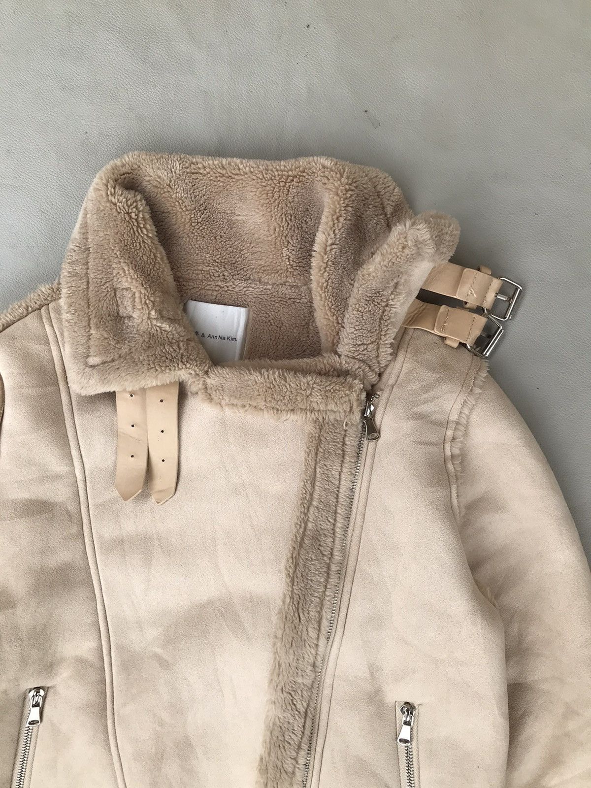 If Six Was Nine Japanese Shearling Fur Heavy Jacket lgb ifsix kmrii style Size US M / EU 48-50 / 2 - 4 Thumbnail