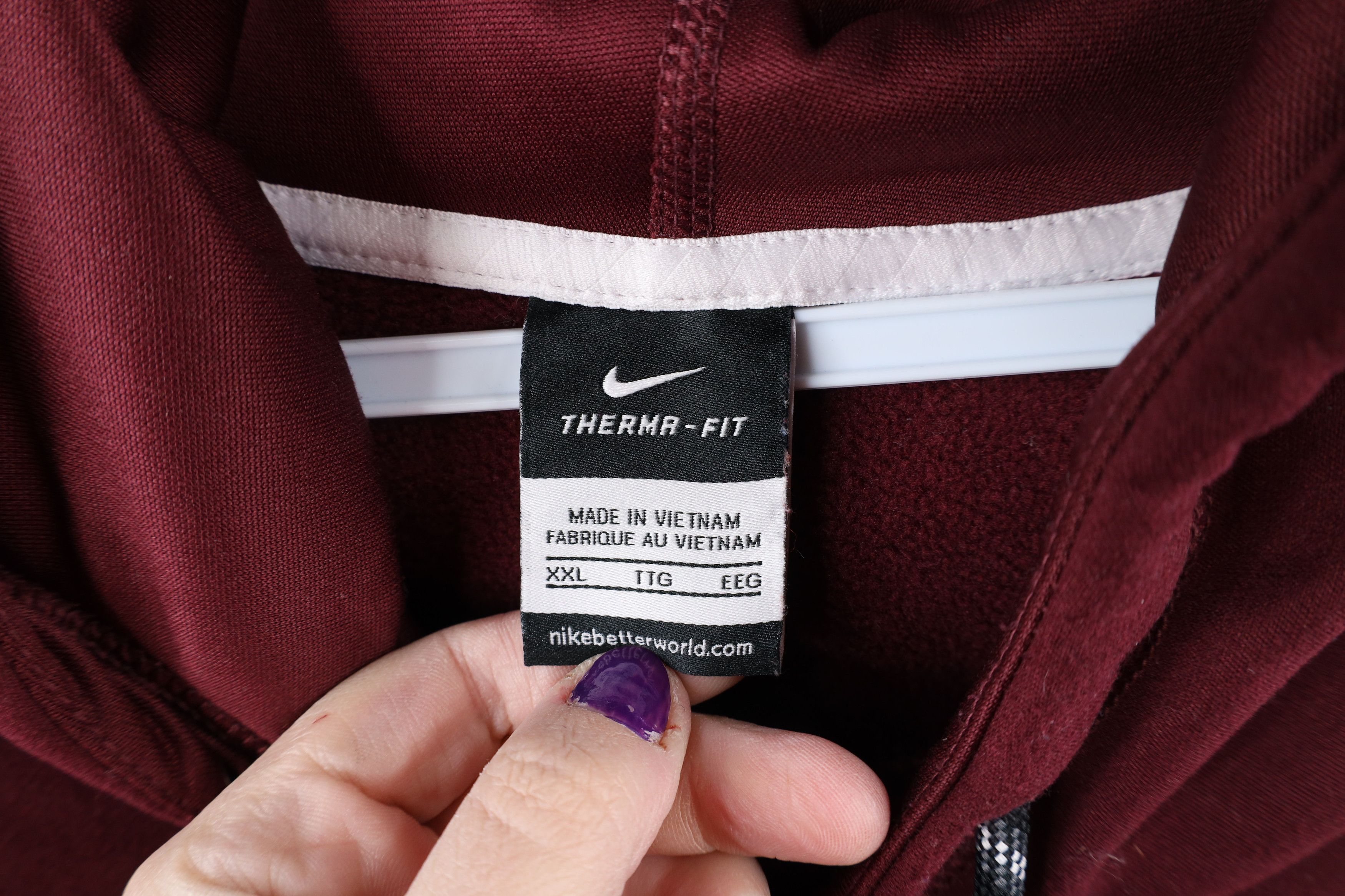 Nike Nike Out University of Minnesota Womens Basketball Hoodie Size US XXL / EU 58 / 5 - 4 Thumbnail