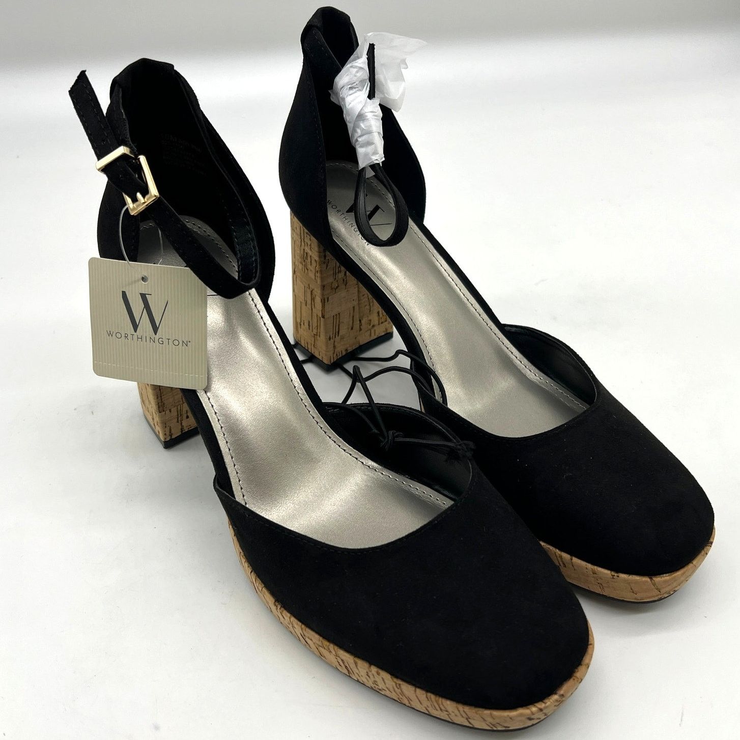 Other Worthington Womens Panama Block Heel Pumps 10 Size US 10 / IT 40 - 1 Thumbnail