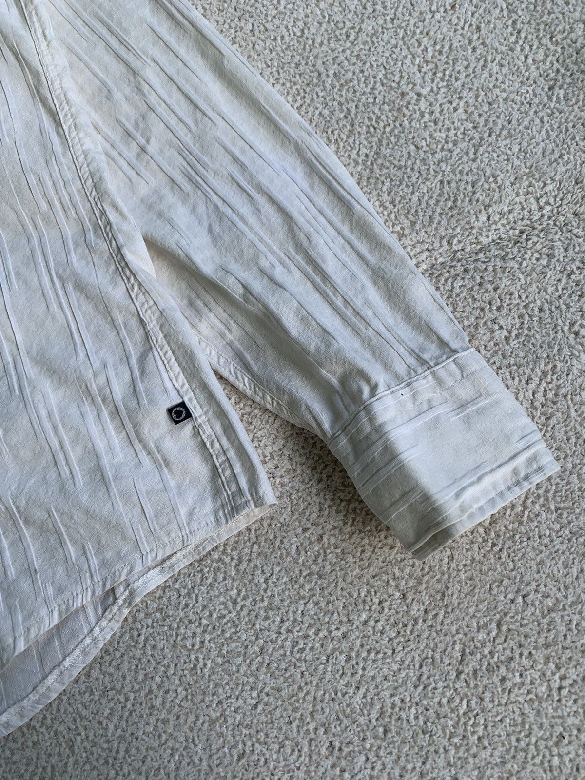 Issey Miyake × Japanese Brand × Morgan Homme Vtg 90s Morgan Homme stripe panttern Fly Button Size US L / EU 52-54 / 3 - 5 Thumbnail