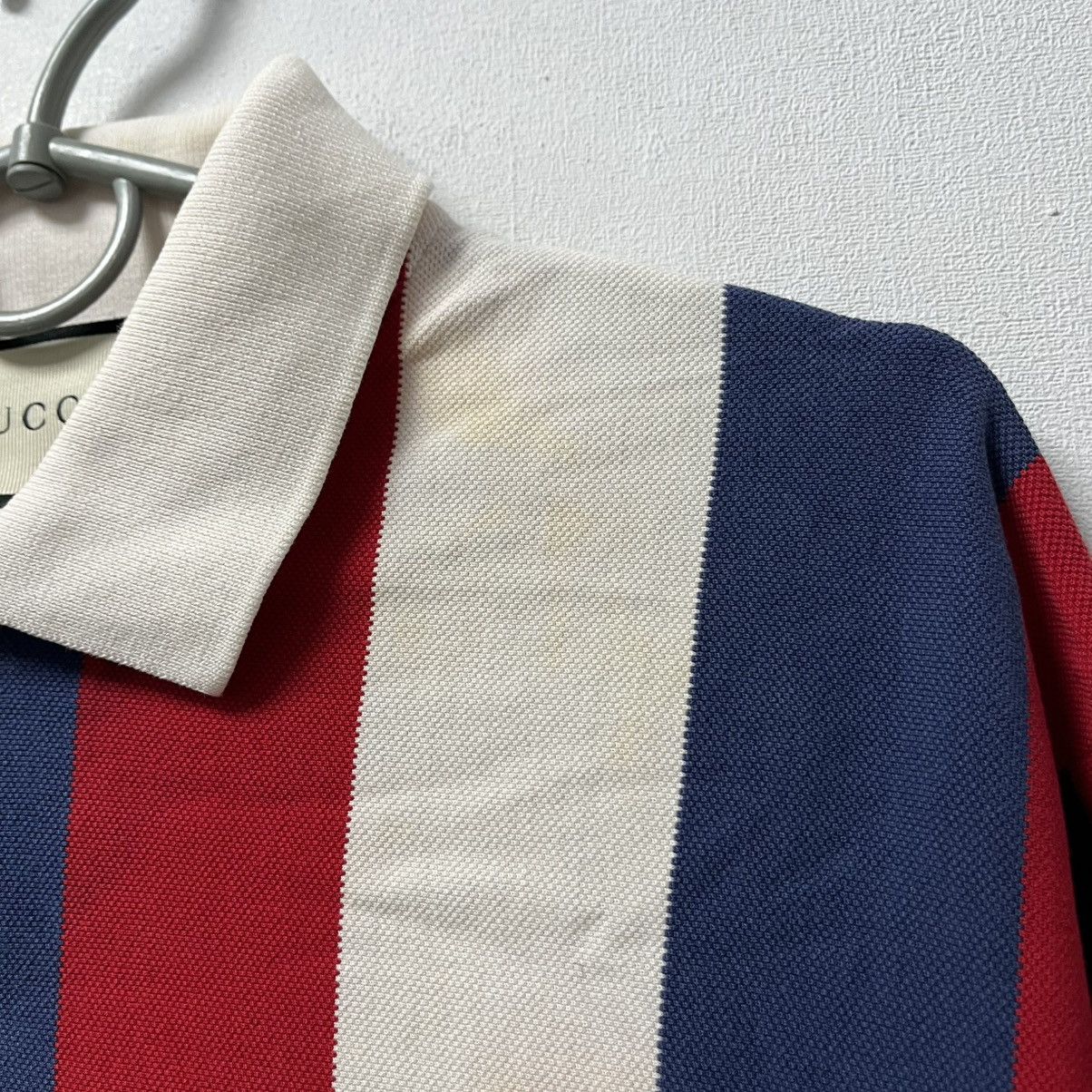 Gucci Gucci Polo T-Shirt Big Logo Size US L / EU 52-54 / 3 - 5 Thumbnail