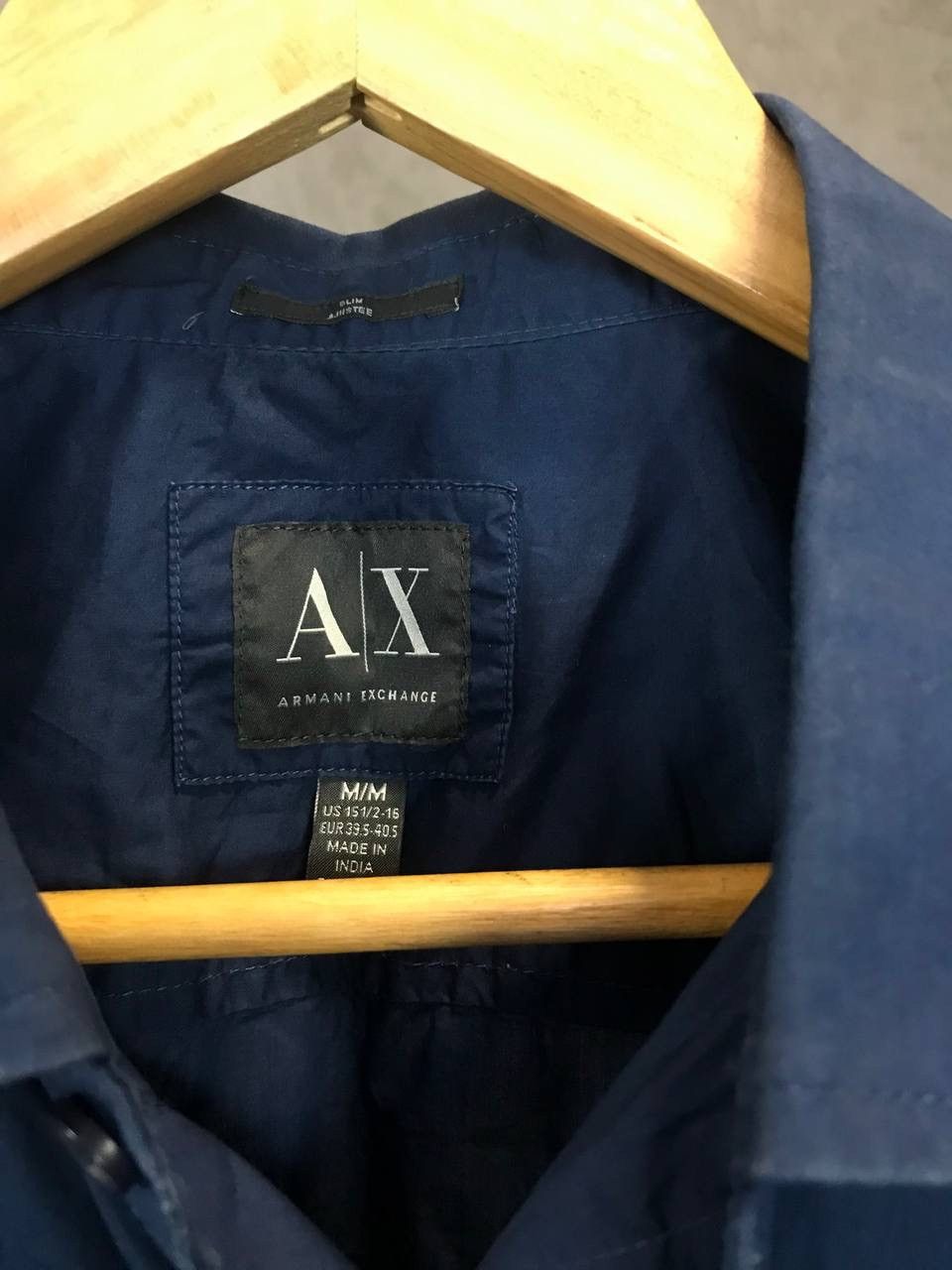 Armani Exchange Armani Exchange designer logo pocket shirt Size US M / EU 48-50 / 2 - 5 Thumbnail