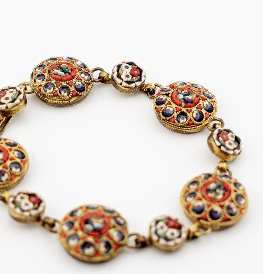 Other Micro Mosaic Vintage Victorian Link Size ONE SIZE - 1 Thumbnail