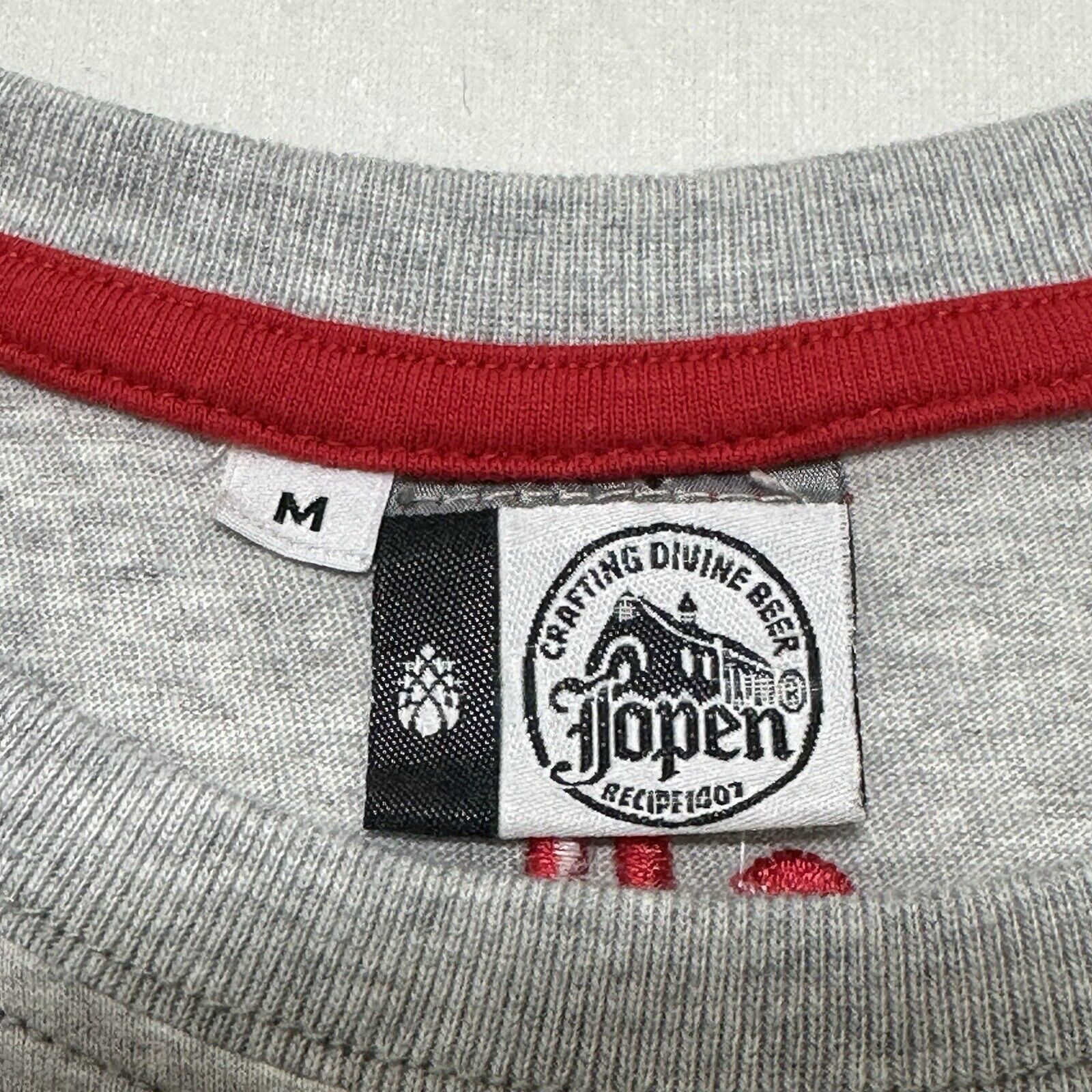 Other Jopen Crafting Divine Beer Medium Gray Graphic T Shirt Logo Size US M / EU 48-50 / 2 - 3 Thumbnail