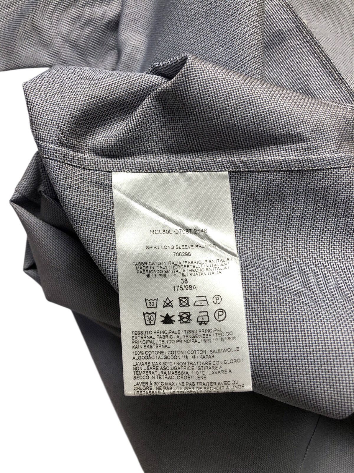 Brioni Brioni brunico cotton shirt Size US L / EU 52-54 / 3 - 6 Thumbnail