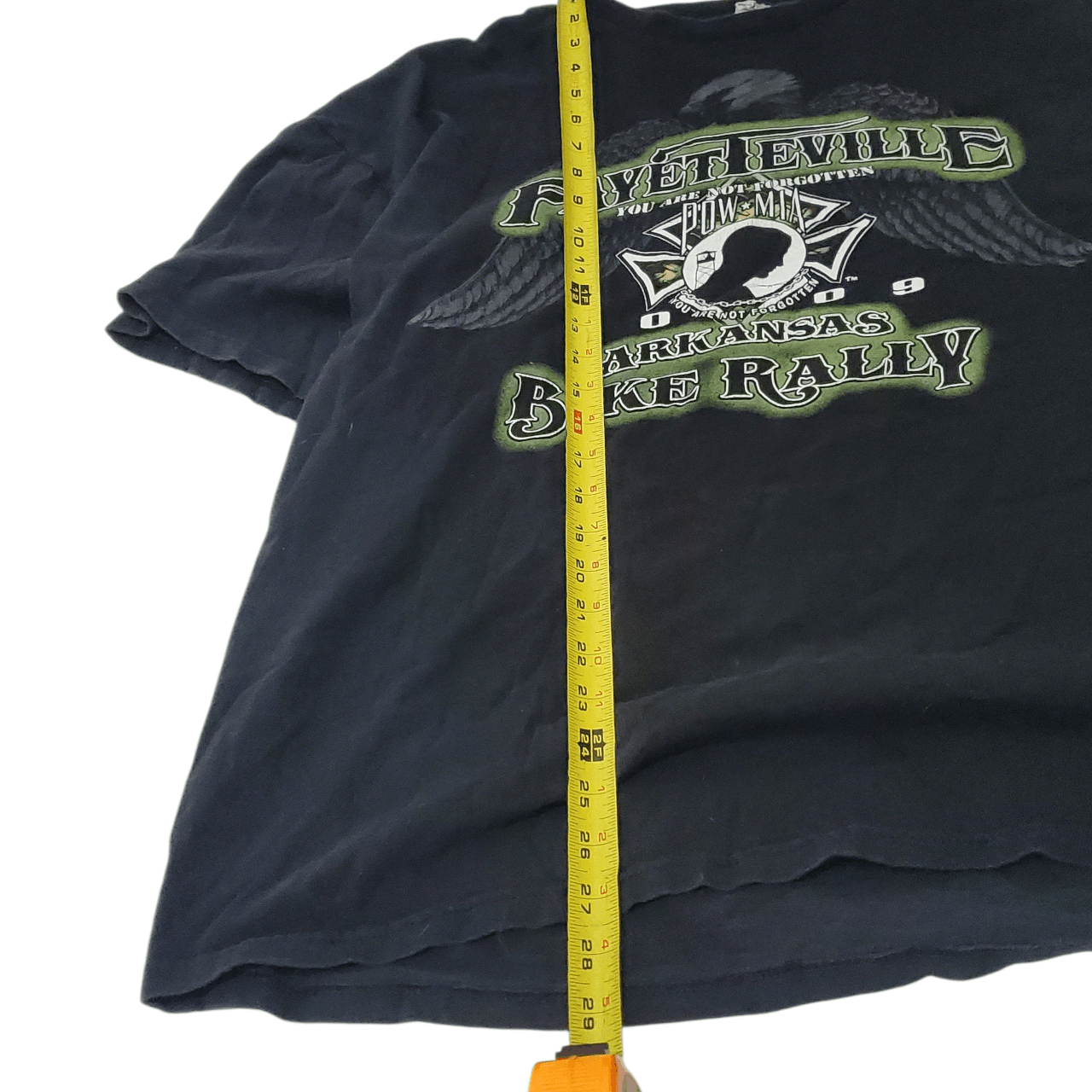 Vintage 2009 Biker Rally POW T-Shirt Size US XXL / EU 58 / 5 - 5 Thumbnail